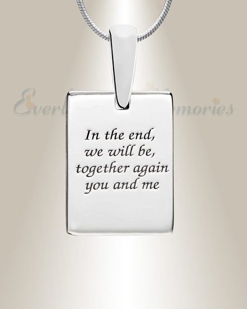 Silver Garden Ash Resin Jewelry