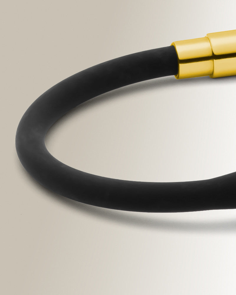 Gold Stainless Steel Simplicity Bracelet Cremation Jewelry