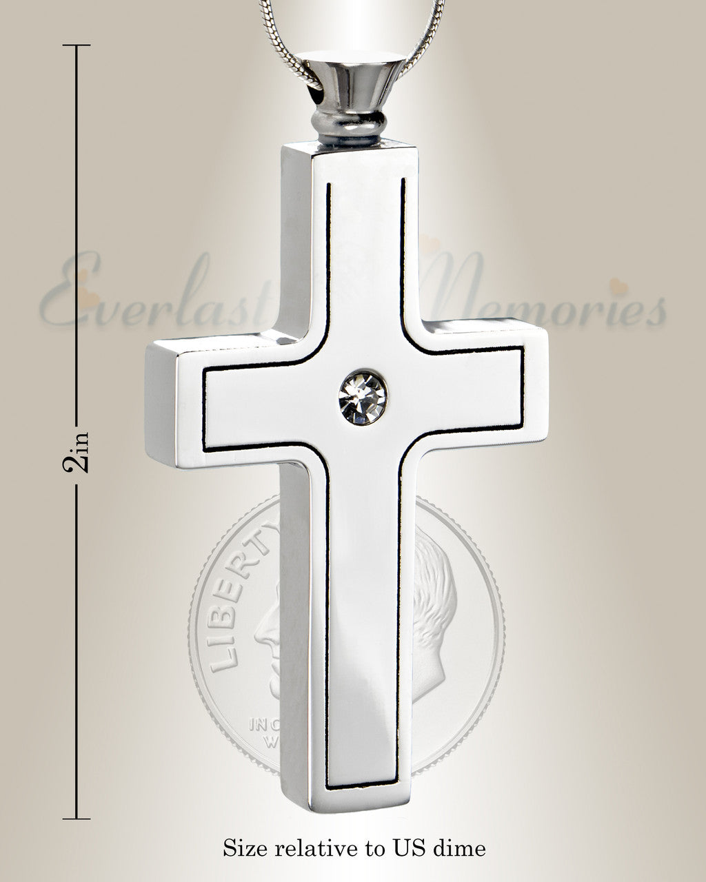 Dependable Cross Keepsake Urn Jewelry