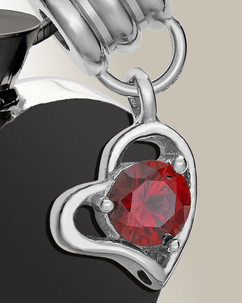Stainless January Everlasting Journey Urn Pendant