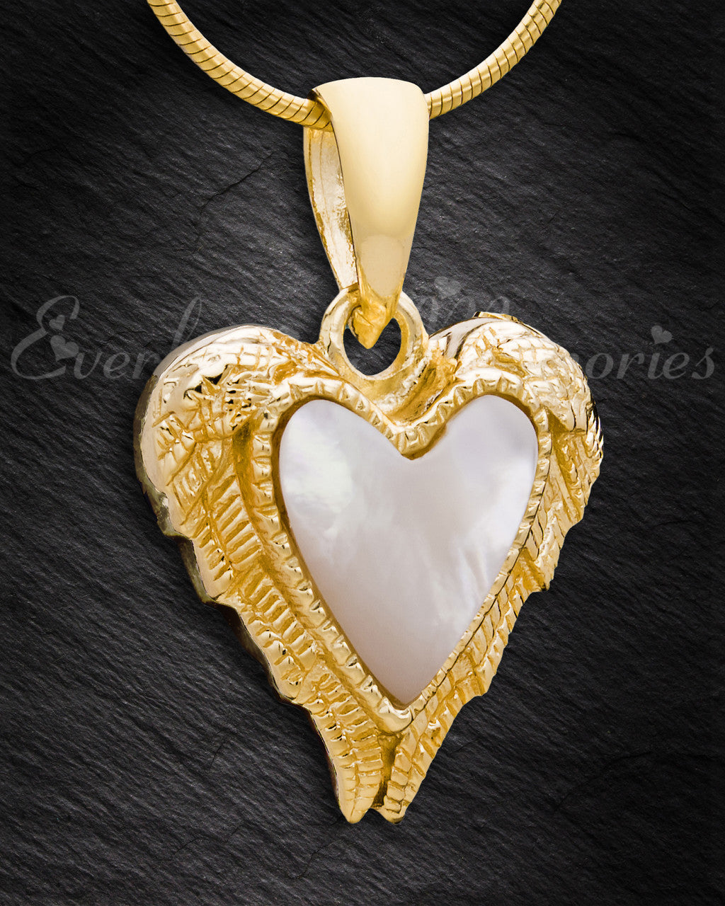 Gold Plated In Love Cremation Jewelry