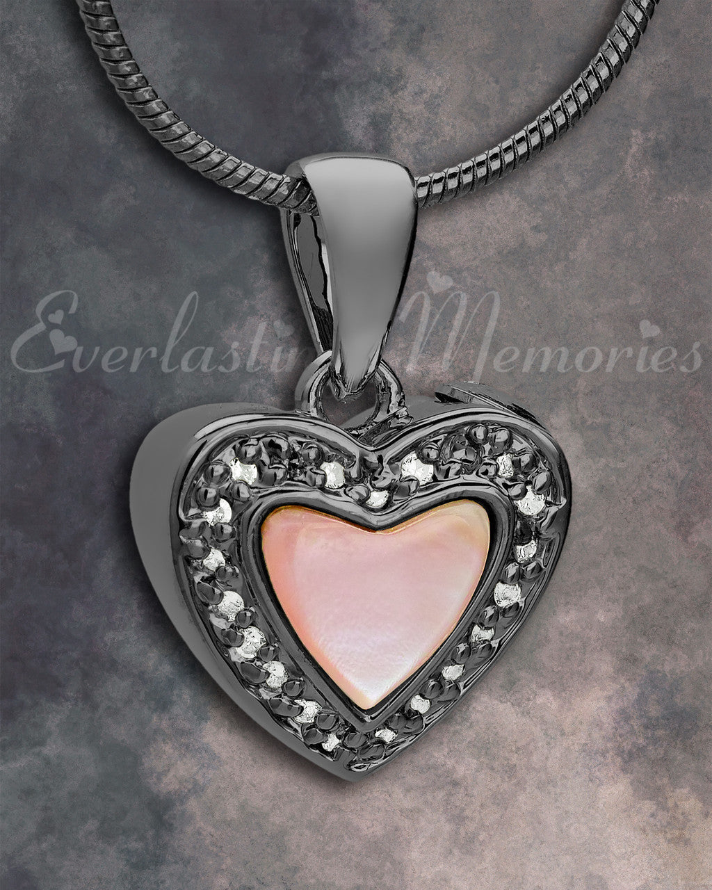 Black Longing Cremation Jewelry