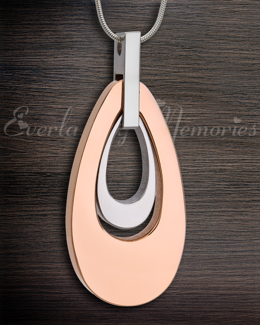 Rose Gold Drop of Hope Cremation Jewelry