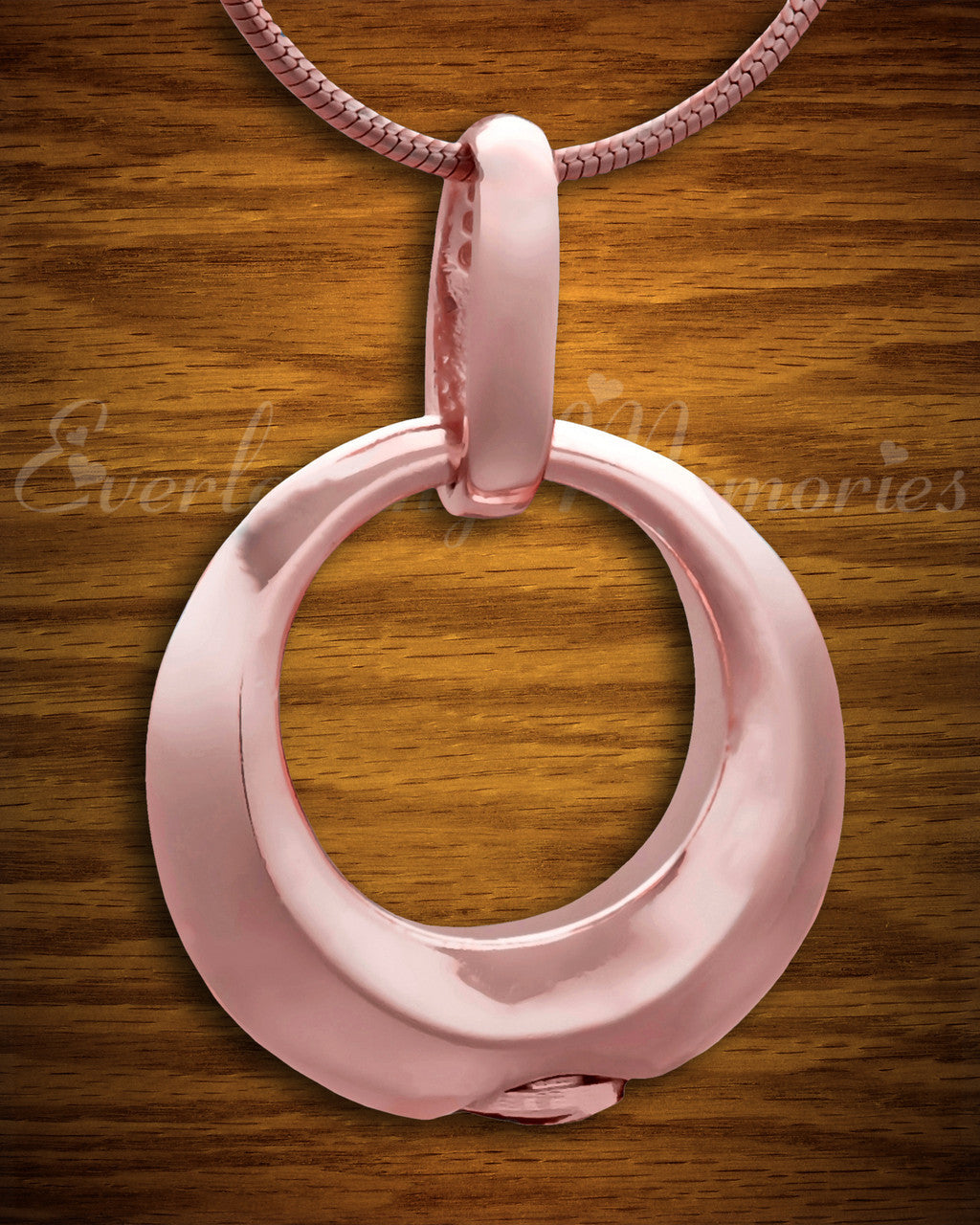 Rose Gold Encircle Cremation Jewelry