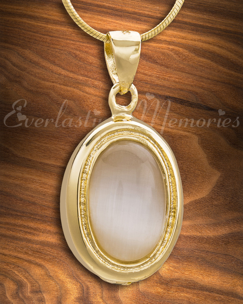 Gold Plated Passionate Cremation Jewelry