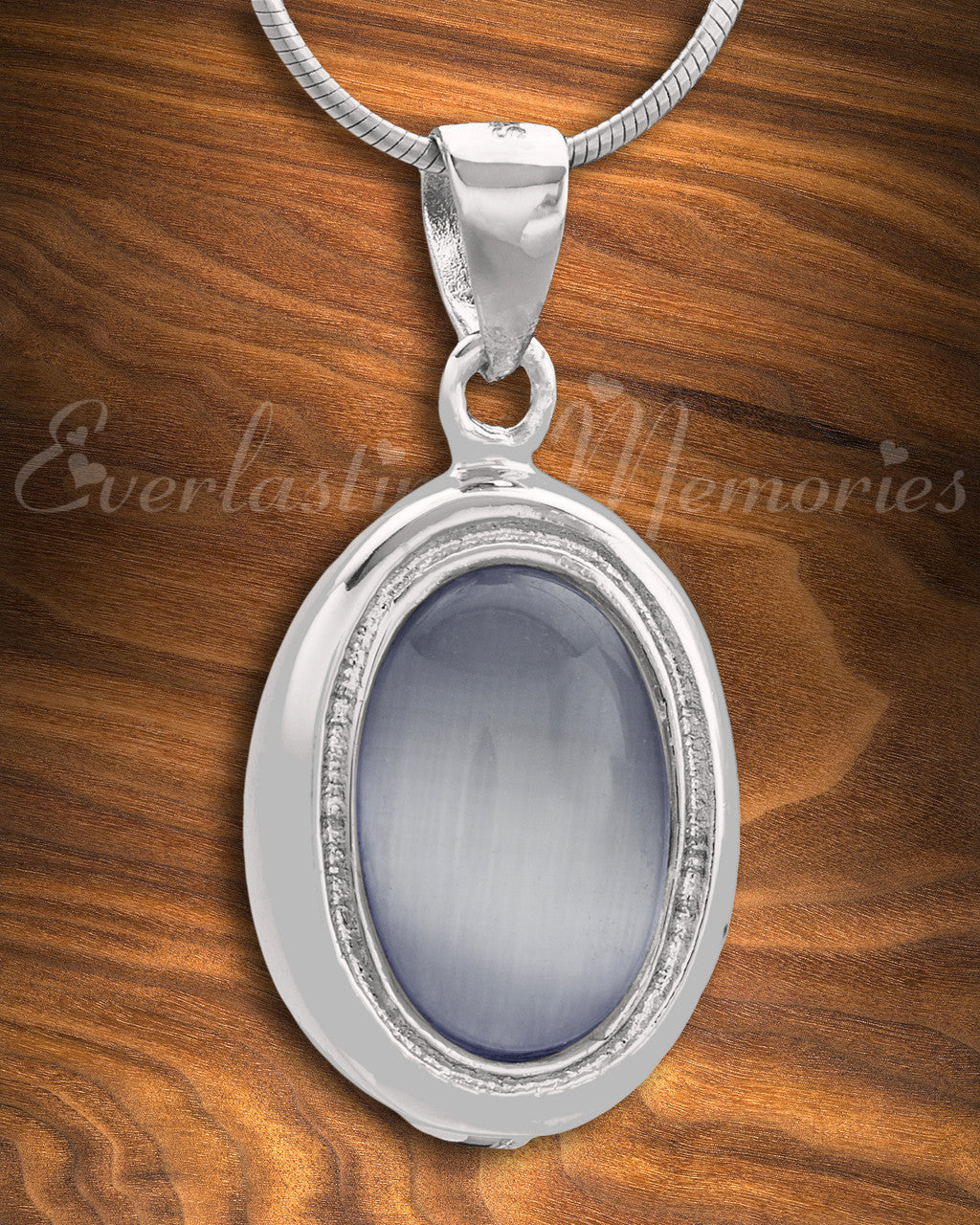 Silver Passionate Cremation Jewelry