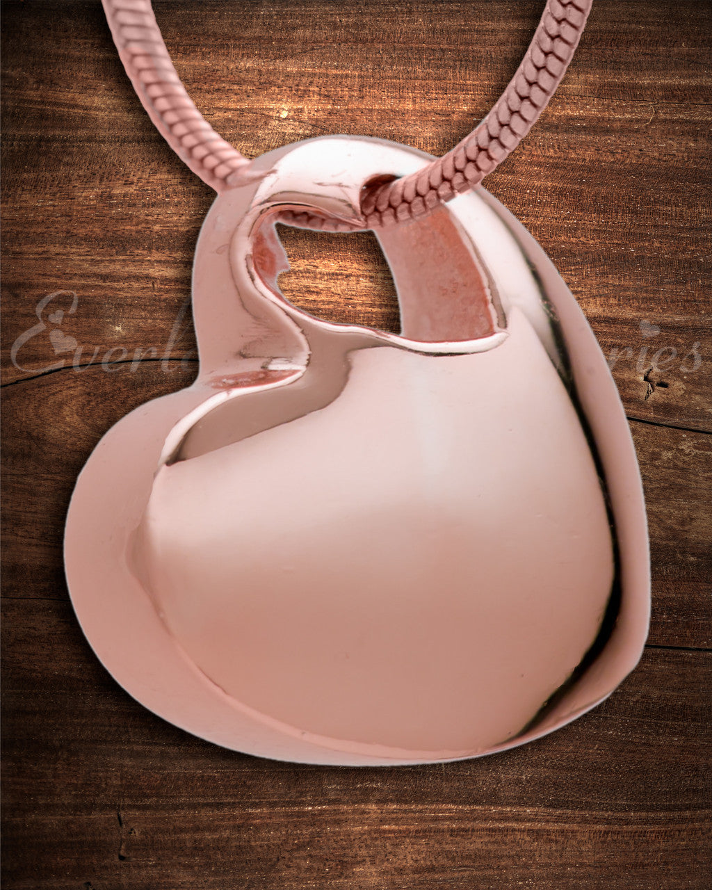 Small Candid Heart Rose Gold Plated Jewelry