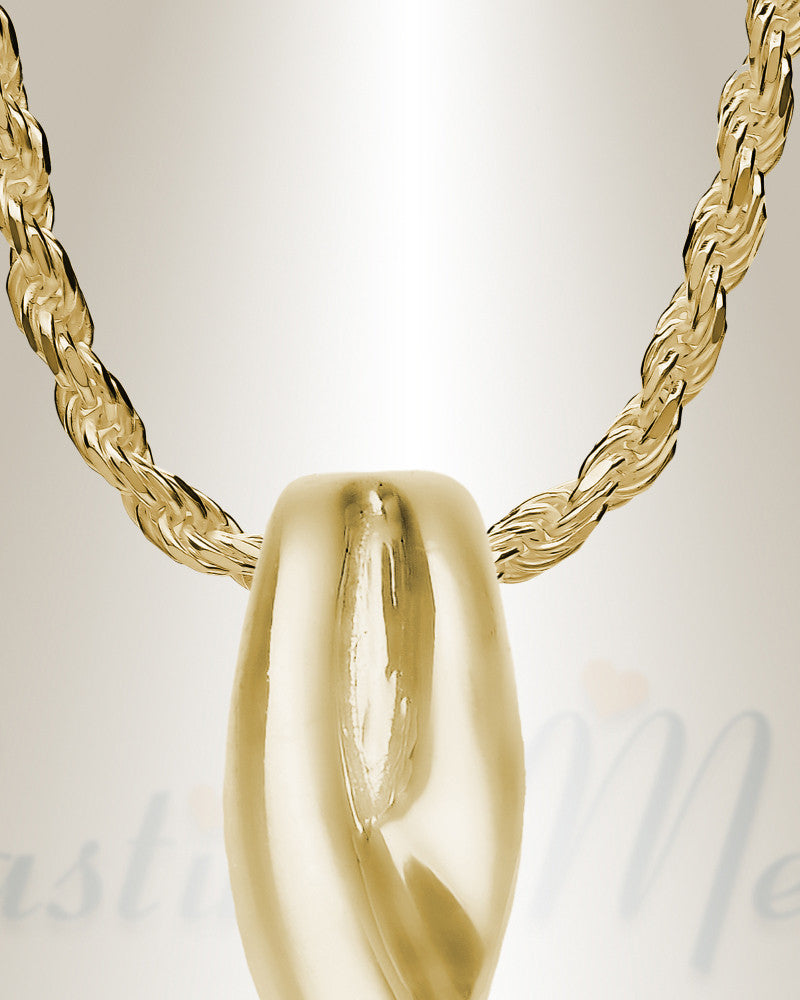Gold Plated Wrapped in Love Memorial Locket