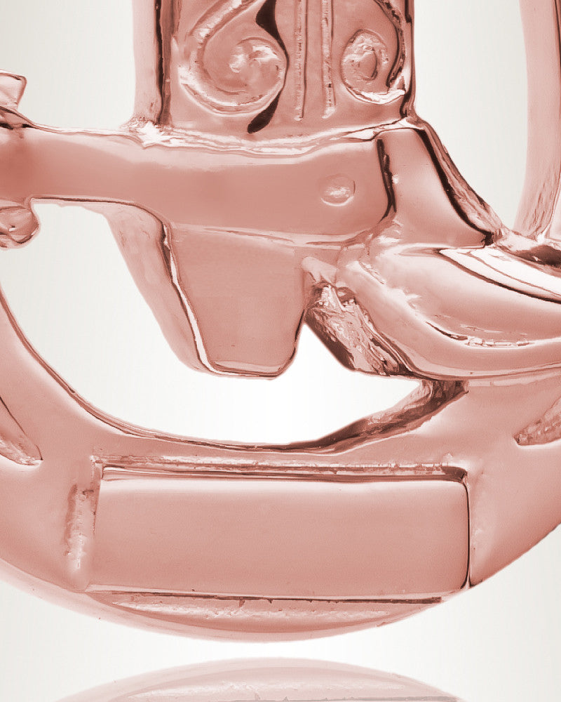 14K Rose Gold Giddy Up Cremation Keepsake
