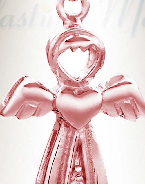 Rose Gold Virtuous Angel Memorial Jewelry