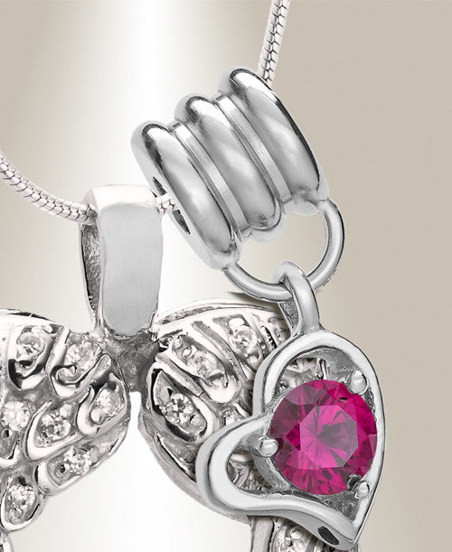 July Wings Of Hope Memorial Jewelry