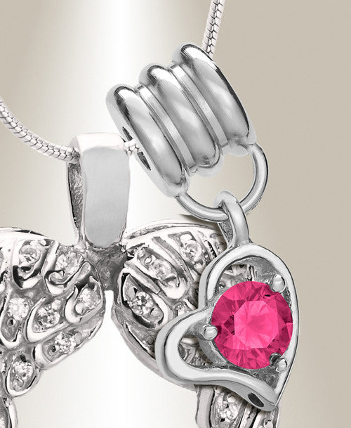 October Wings of Hope Memorial Jewelry