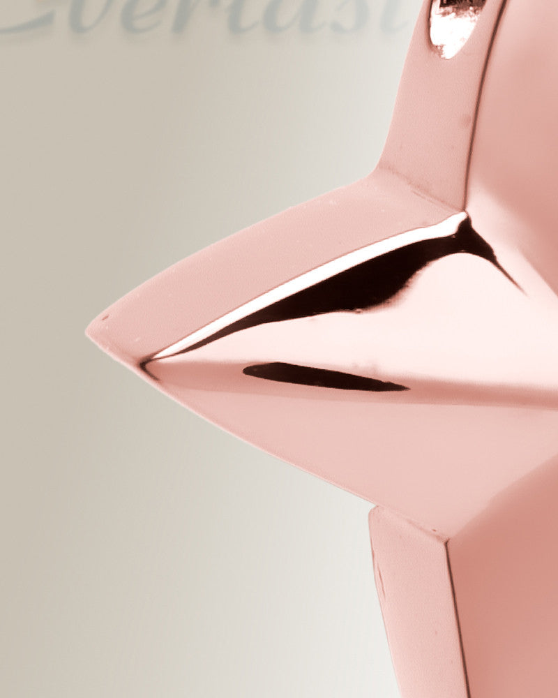 14K Rose Gold Ambitious Cross Jewelry Pendant