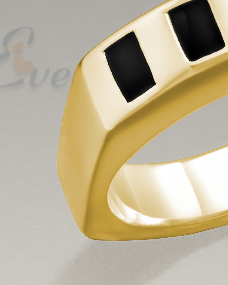 Women's 14k Gold Pledge Cremation Ring