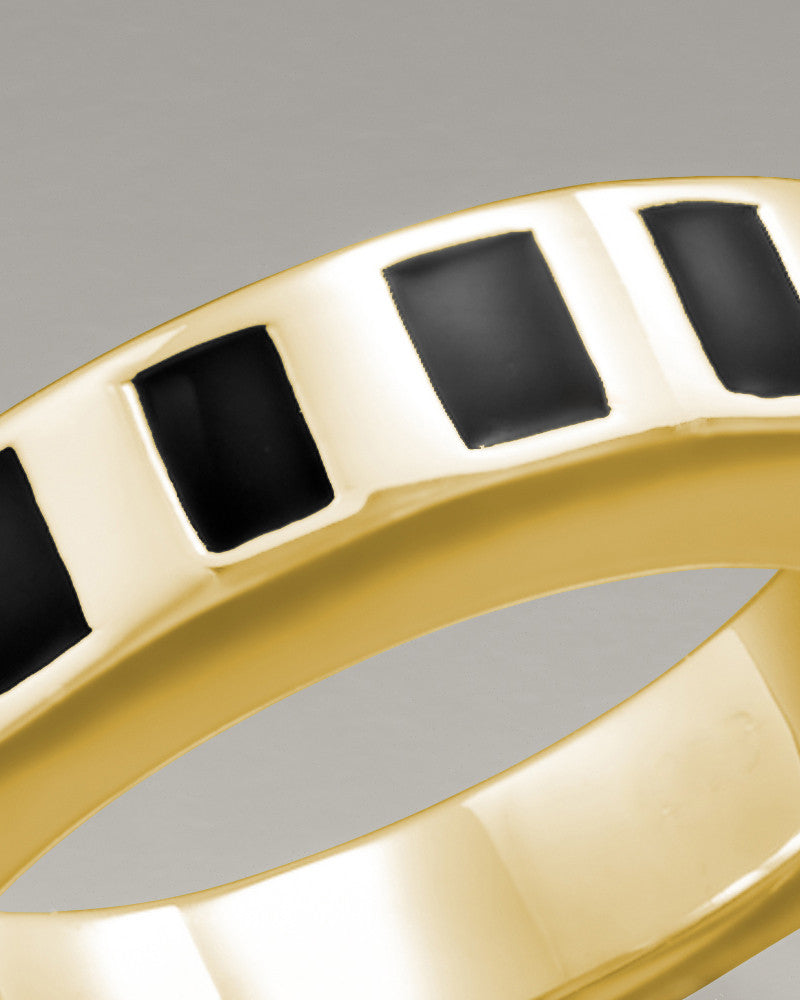 Men's 14k Gold Token Remembrance Ring