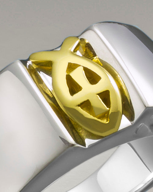 Men's 14k White Gold Worthy Ring Jewelry Urn