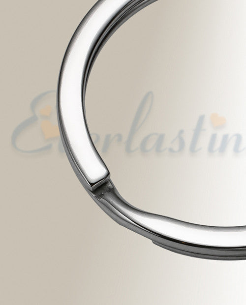 Heart Photo Engraved Keychain Stainless Keepsake