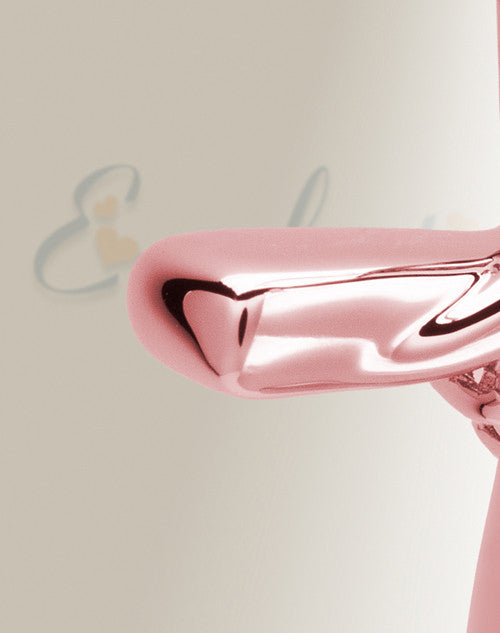 14K Rose Gold Stylish Cross Memorial Jewelry
