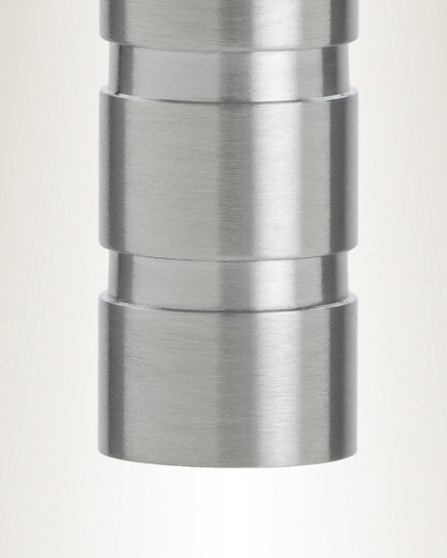 Stainless Carved Cylinder Cremation Jewelry