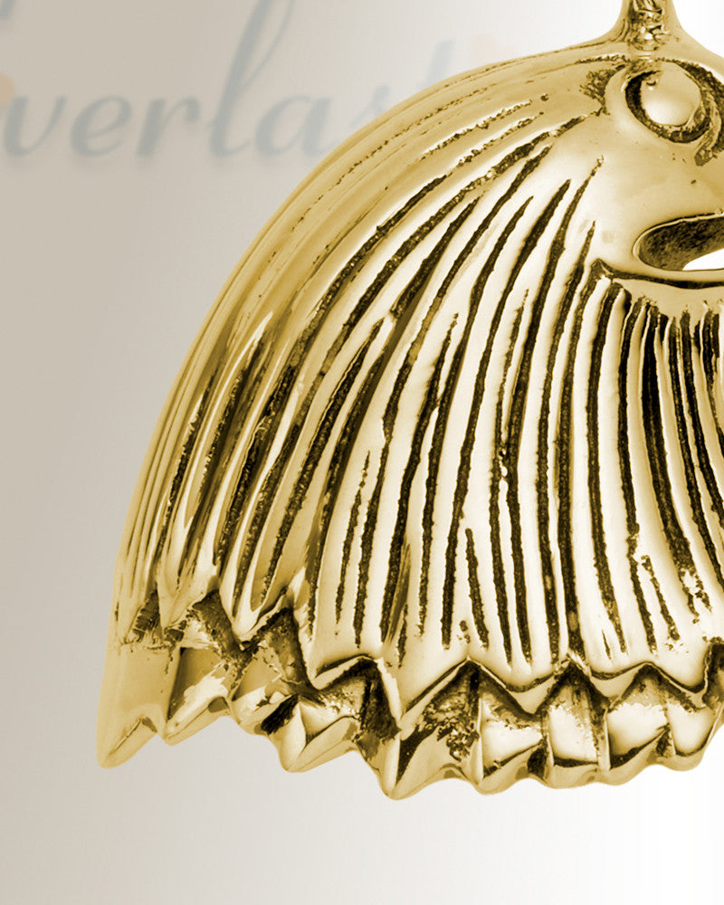 Gold Plated Majestic Eagle Cremation Urn Pendant