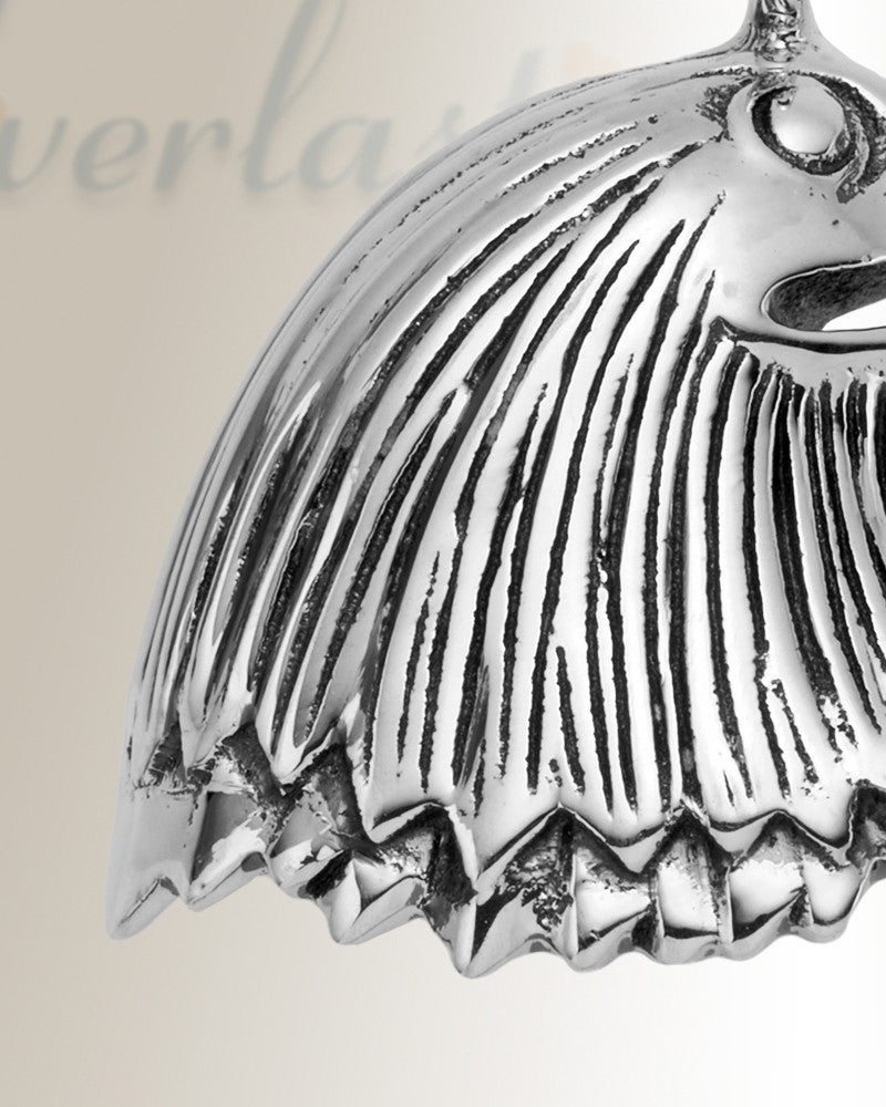 Sterling Silver Majestic Eagle Cremation Urn Pendant