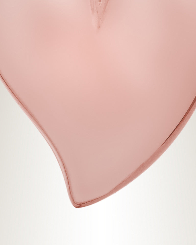 14K Rose Gold Fire Heart Urn Keepsake
