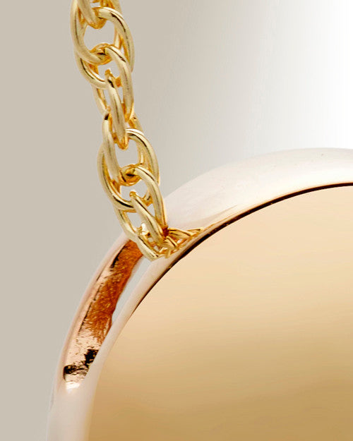 14K Gold Beach Round Urn Jewelry