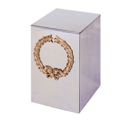 Everett Golden Wreath Urn