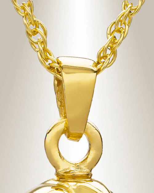 14K Gold Everlasting Infinity Companion Funeral Jewelry