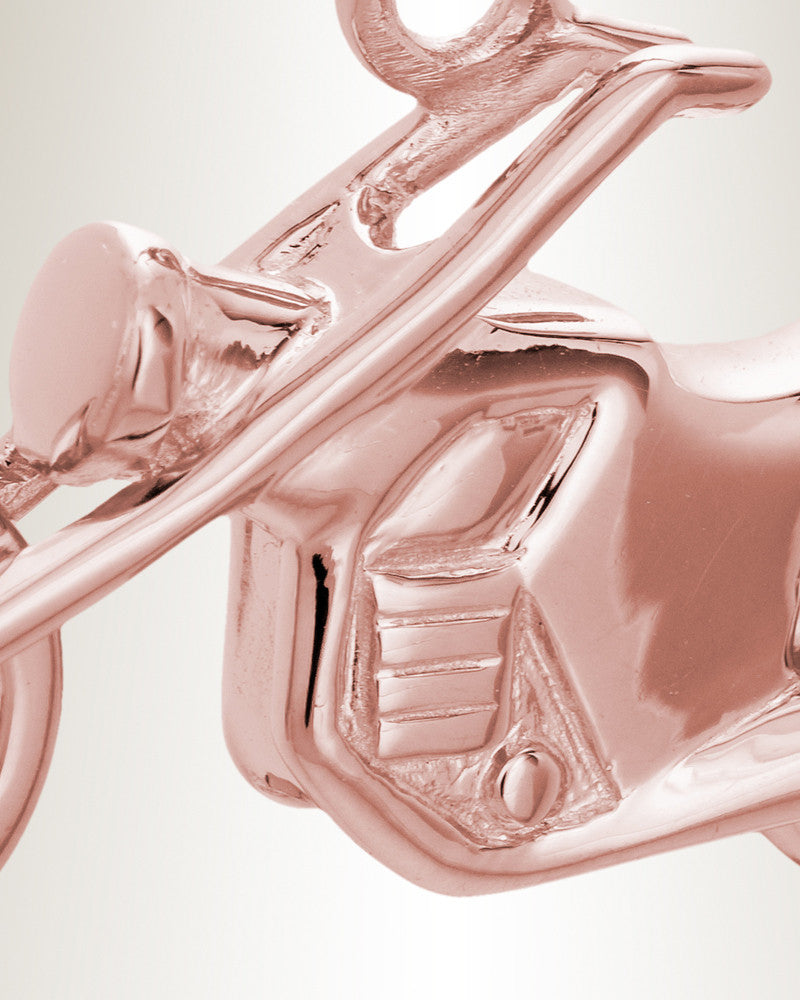 14K Rose Gold Cruisin Cremation Keepsake