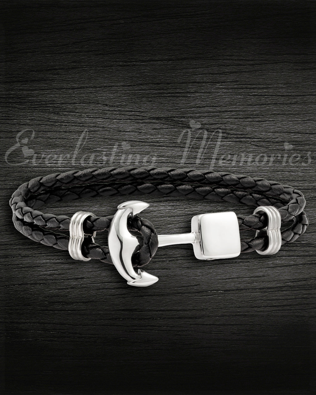 Stainless Steel Nautical Bracelet Cremation Jewelry