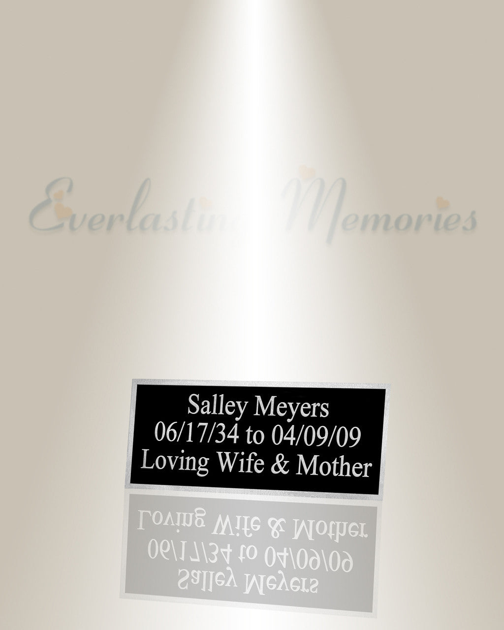 Medium Pictor Engraved Plate