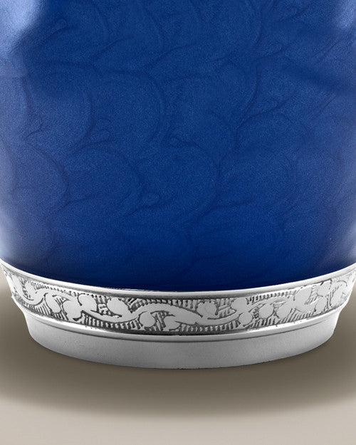 Pearl Beauty Ocean Blue Individual Cremation Urn