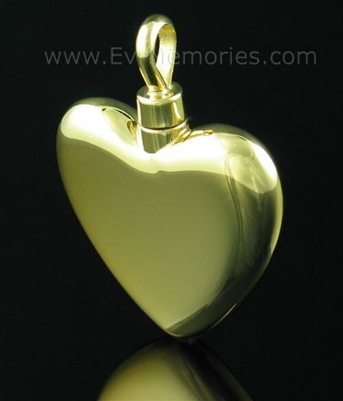 Gold Vermeil Small Heart Urn Necklace