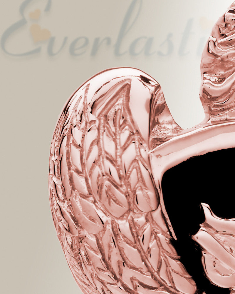 14K Rose Gold Night Rider Funeral Jewelry