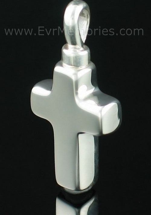 Sterling Silver Small Cross Funeral Jewelry