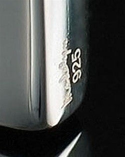 Sterling Silver Sliding Rectangle Cremation Urn Keepsake