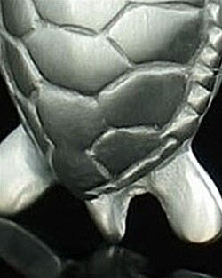 Sterling Silver Sea Turtle Cremation Keepsake