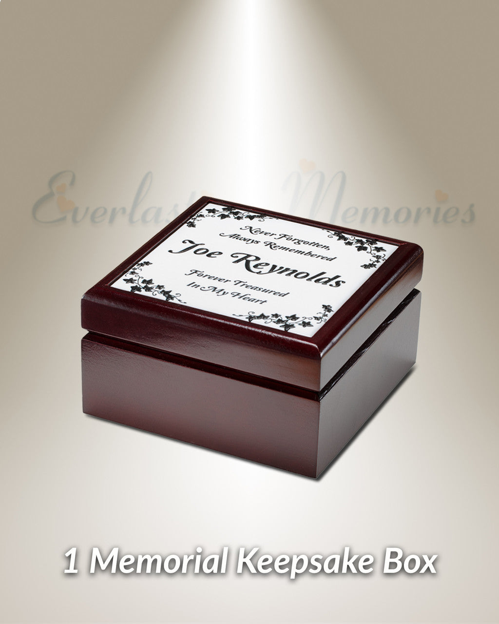 Royal Photo Urn Memorial Package