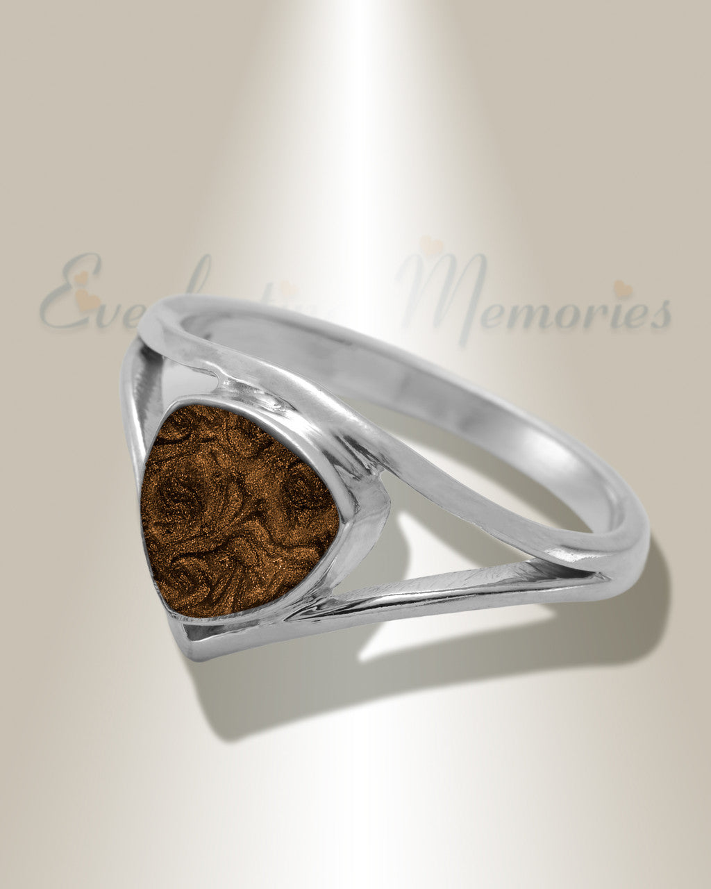 Women's Sterling Silver Willowbrook Ash Ring with Carob