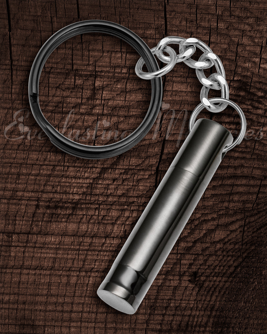 Black Hero Urn Keychain