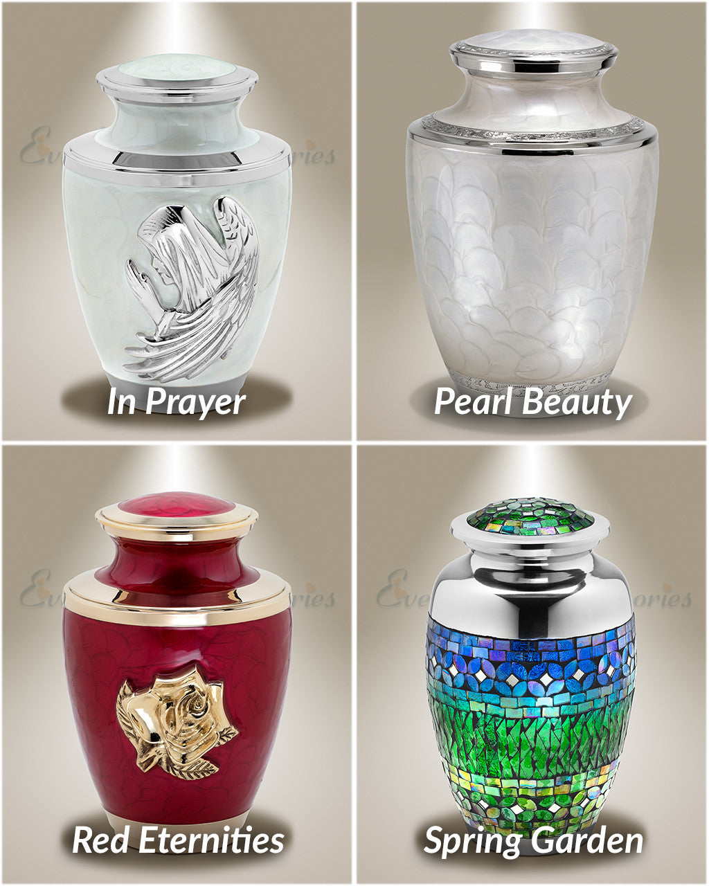 Classic Standard Urn Memorial Package