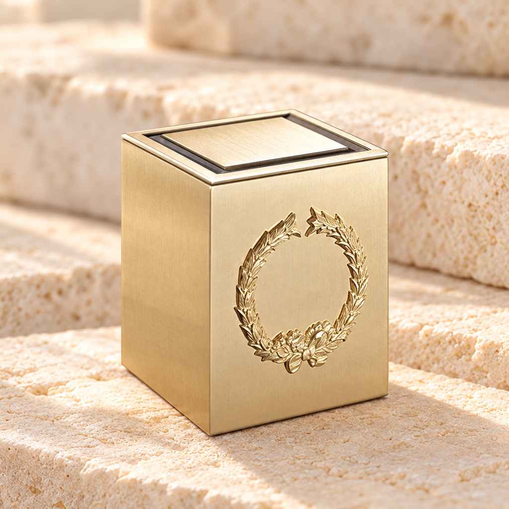 Guardian Wreath Cremation Urn — main — EC25CBU375W