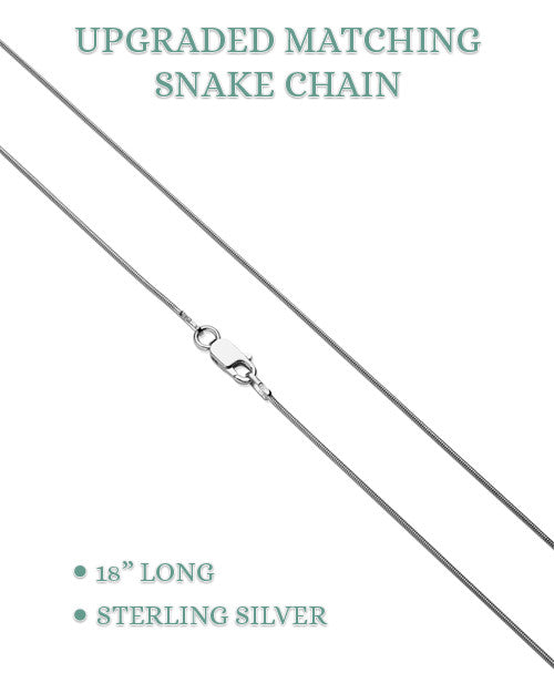 Sterling Silver Knotted Pearl Cremation Urn Pendant