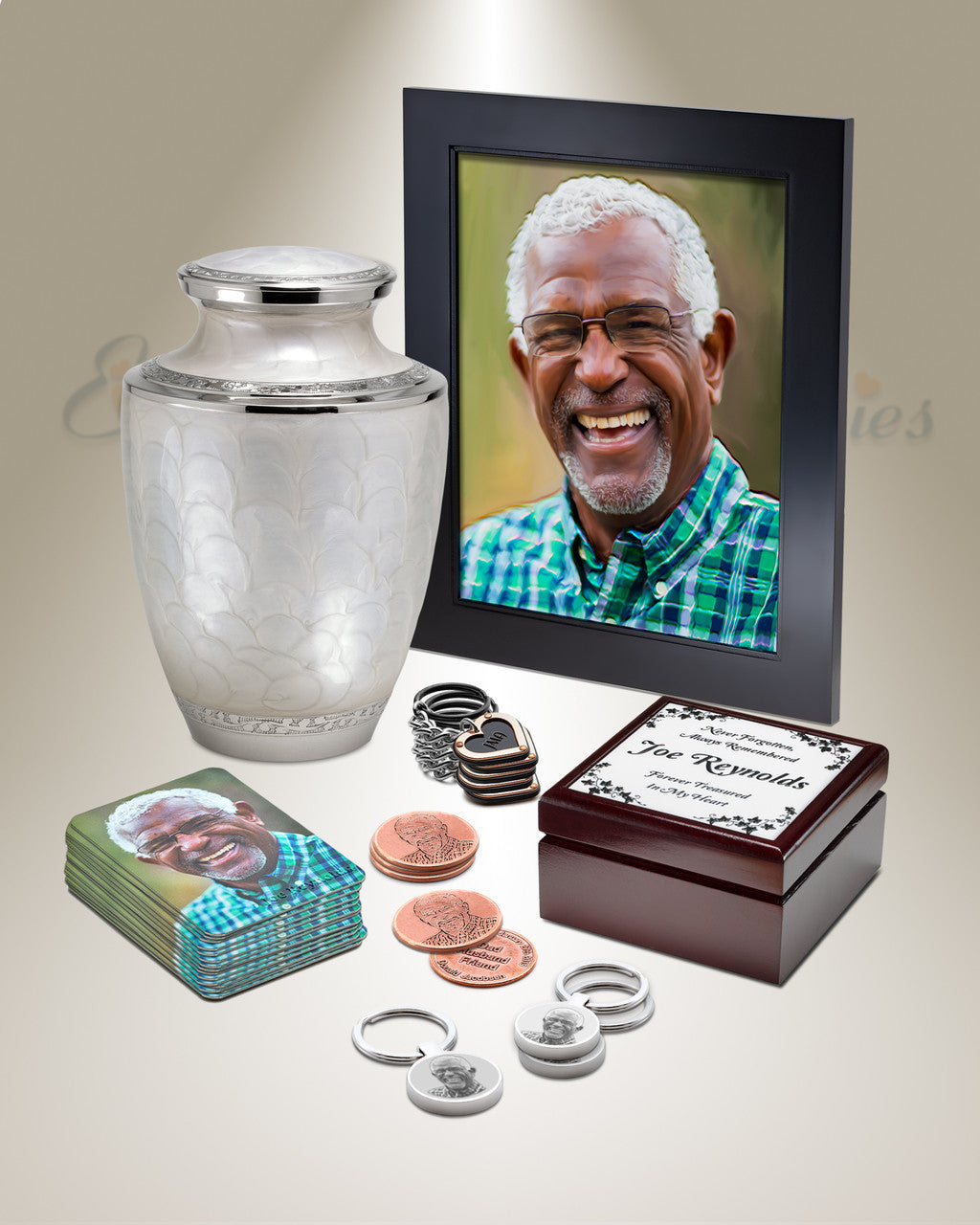 Royal Standard Urn Memorial Package