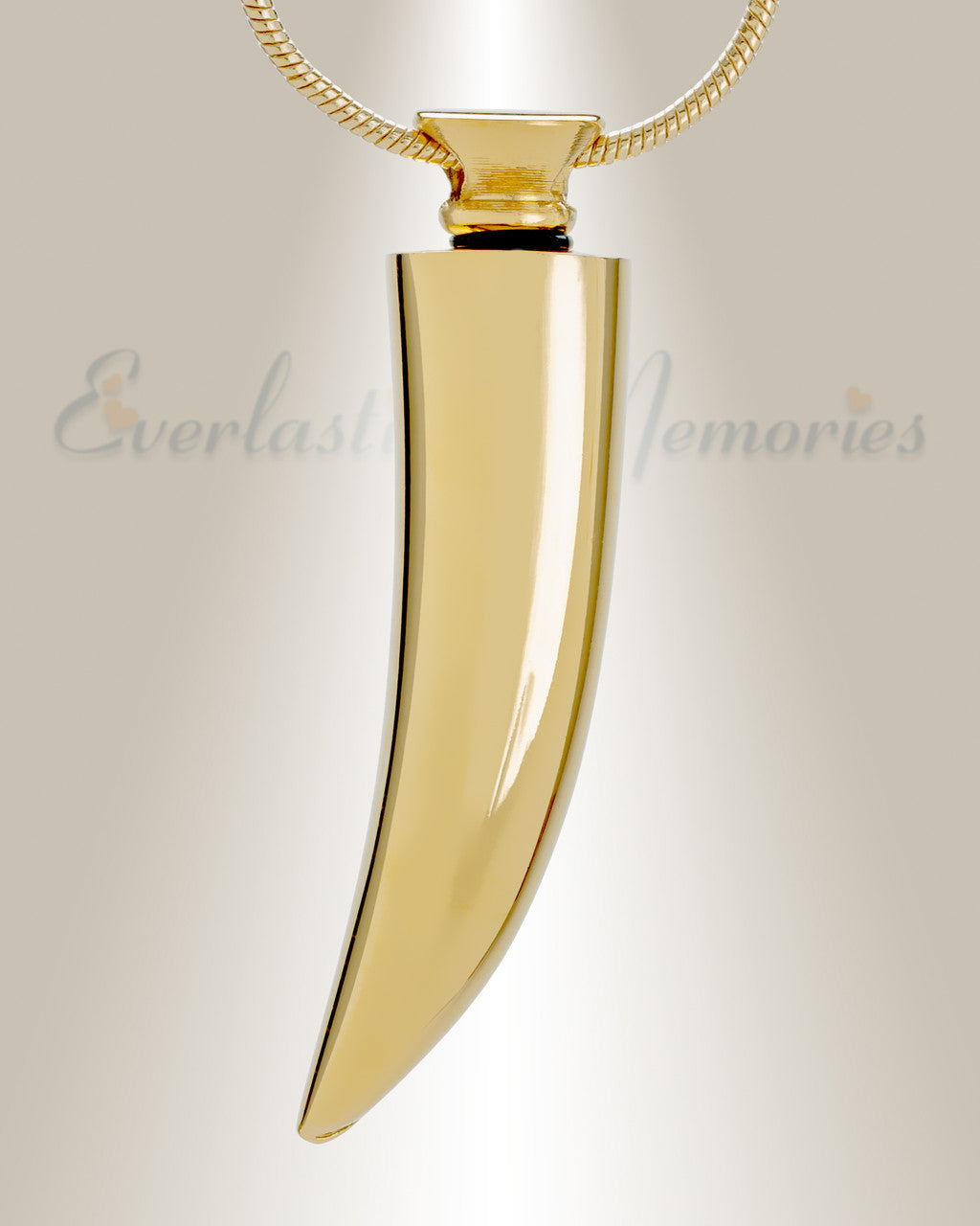 Gold Ardor Cremation Pendant