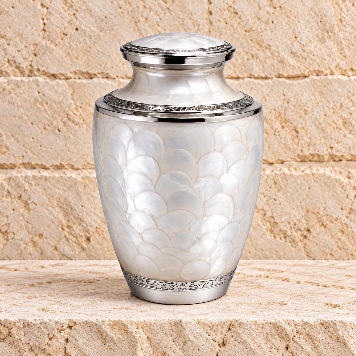 Pearl Beauty cremation urn alternate product view