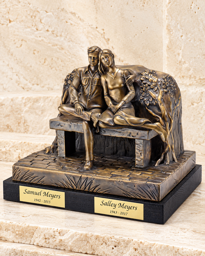 Best Friends Bronze Urn