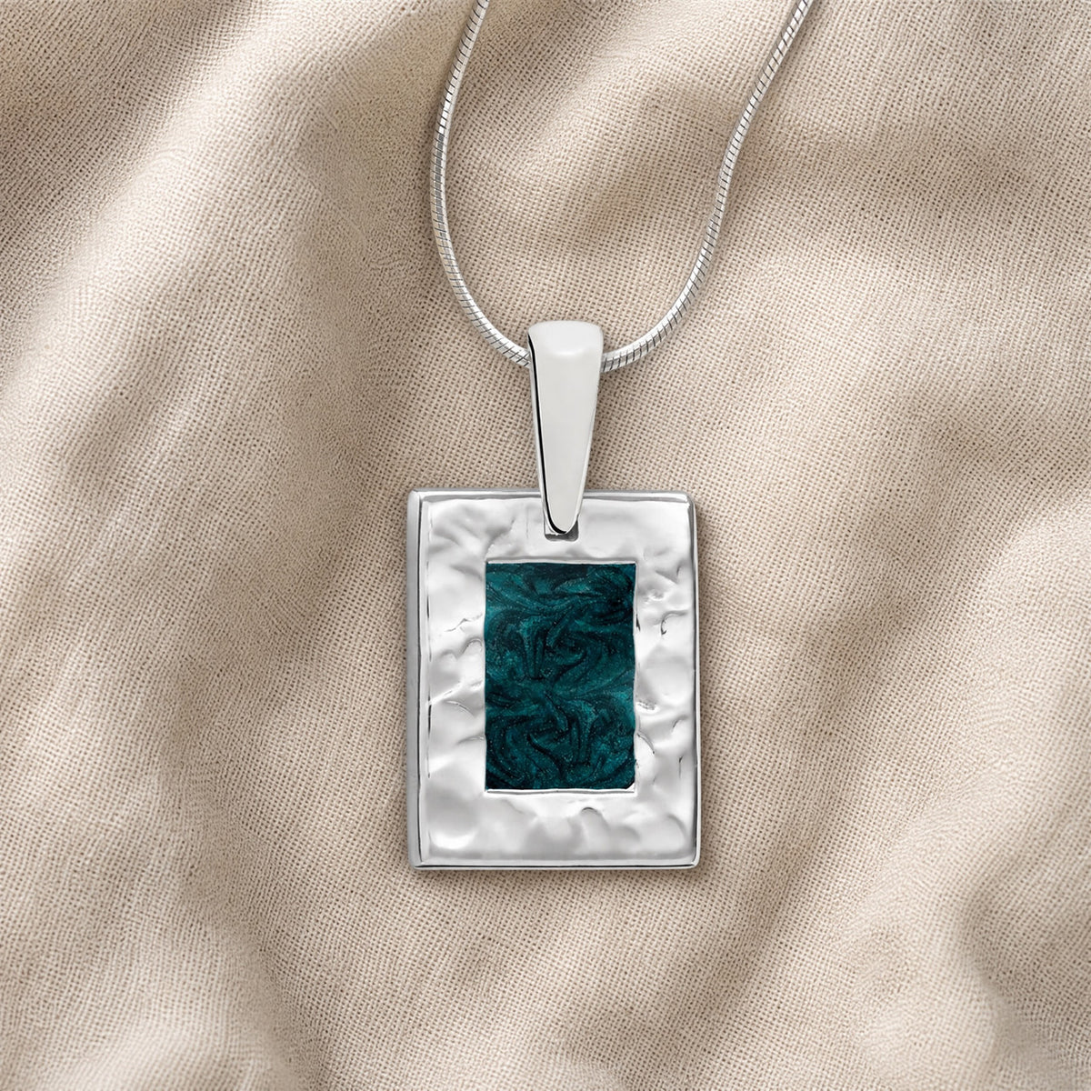 Silver Garden Ash Resin Jewelry
