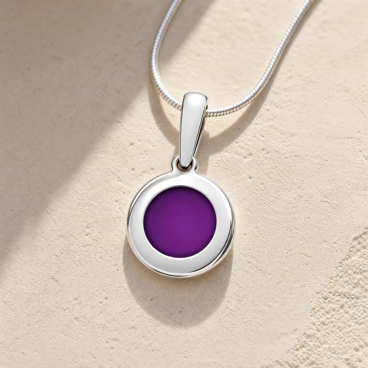 Silver Oasis Ash Resin Jewelry